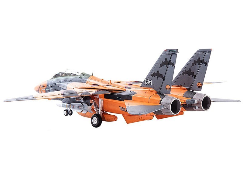 GRUMMAN F-14D TOMCAT AIRCRAFT “PUMPKIN FACE” 1/144 BY JC WINGS JCW-144-F14-005