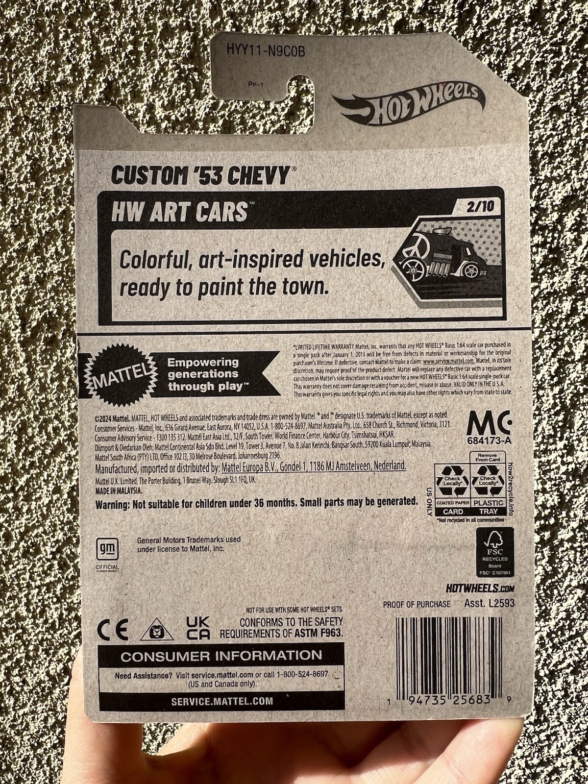 2025 Hot Wheels Zamac Custom ‘53 Chevy & Mazda Autozam Walmart Exclusive