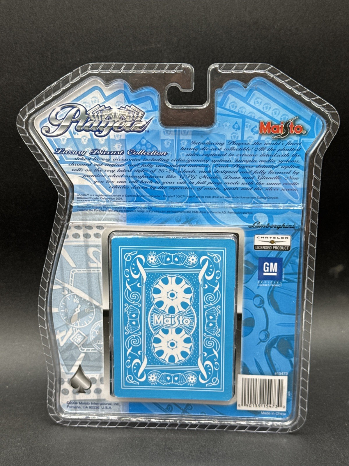 a 2005 Maisto PLAYERZ 1:64 GREEN 2005 CHRYSLER 300C HEMI 10 Spades MORE LISTED