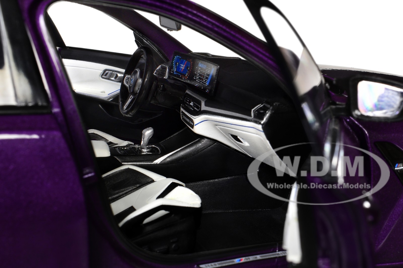 2024 BMW M3 COMPETITION M XDRIVE TOURING TWILIGHT PURPLE 1/18 BY SOLIDO S1813701