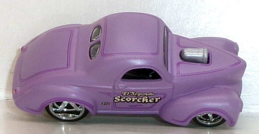 LOOSE 2026 HOT WHEELS 1:64 PURPLE ’41 WILLYS COUPE WHEEL SWAP REAL RIDERS