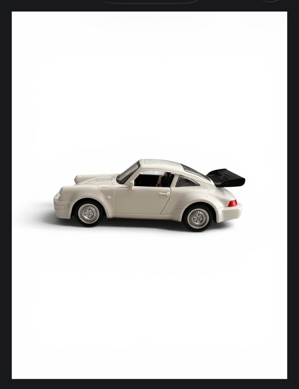 Simulation Cars White Classic Porsche 911 Model Toy – Diecast Scale Car