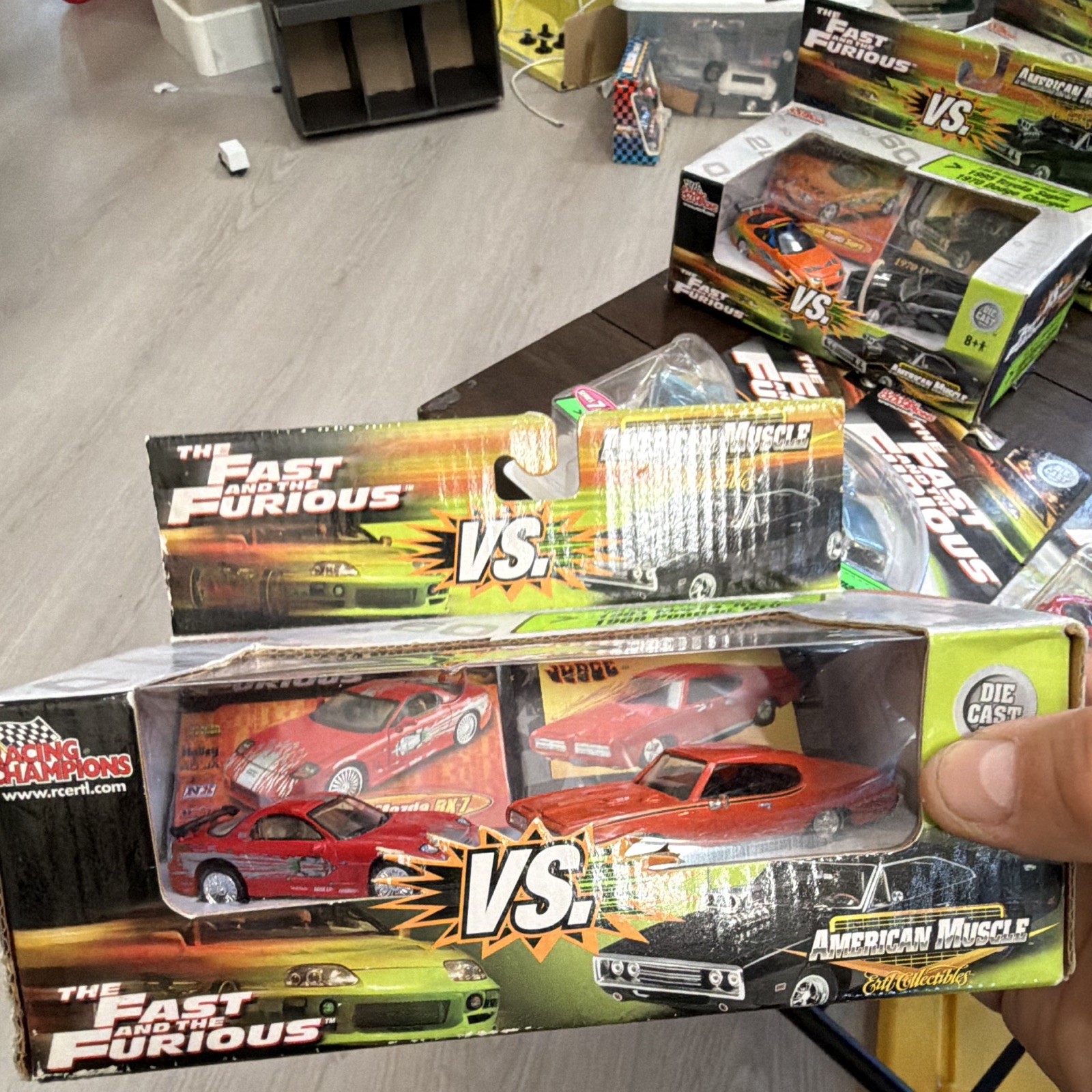 Complete first-edition Fast and the Furious set, ready for its new owner.