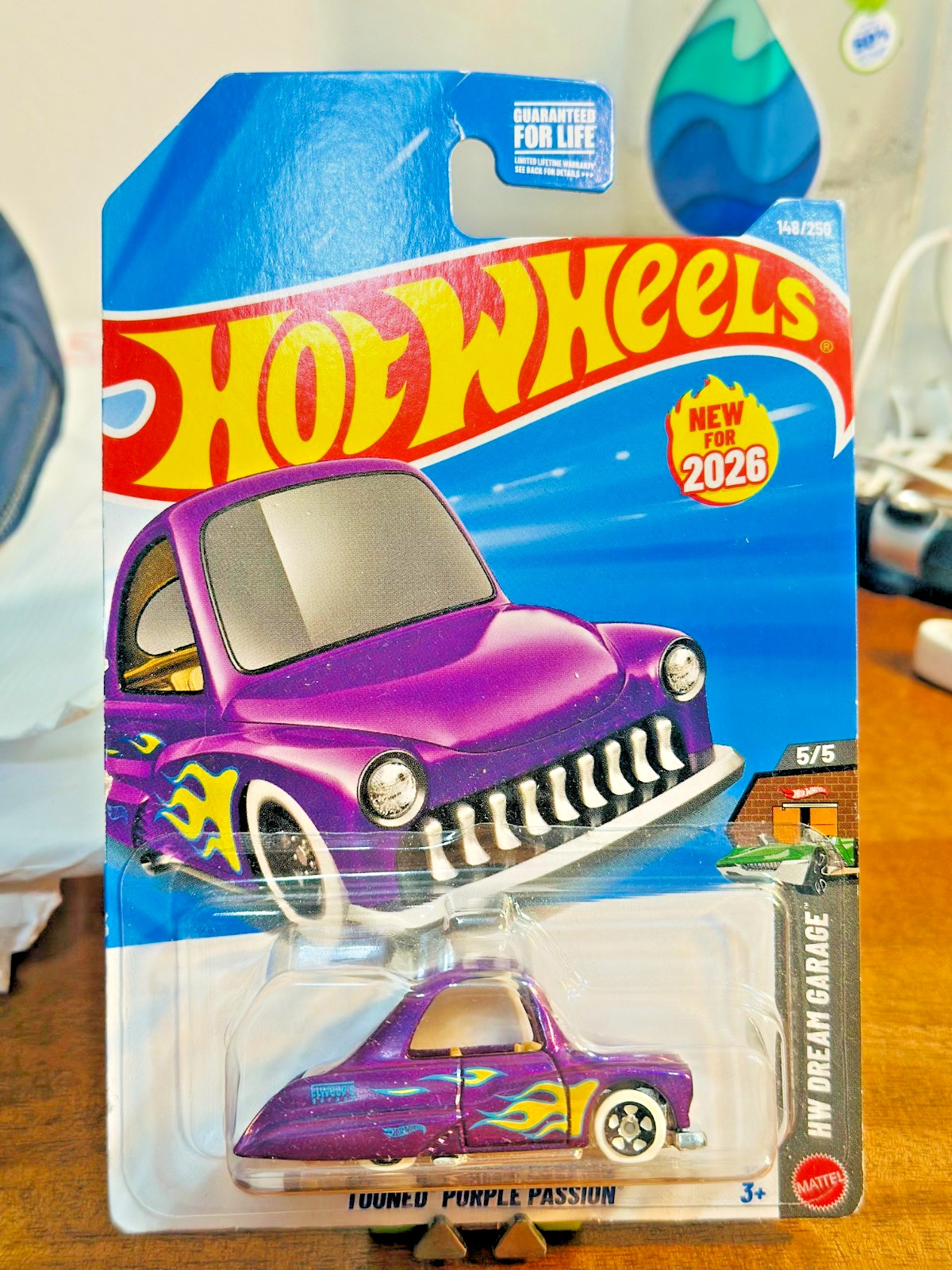 Hot Wheels Tooned Purple Passion HW DREAM GARAGE