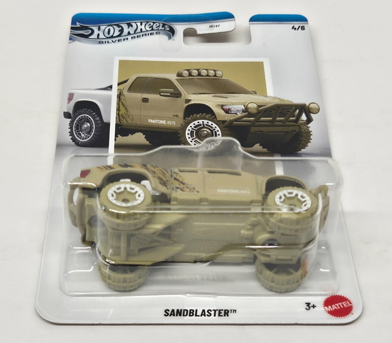 SANDBLASTER – Pantone 4515 – Mattel 2026 Hot Wheels Silver Series #4/6 IN STOCK