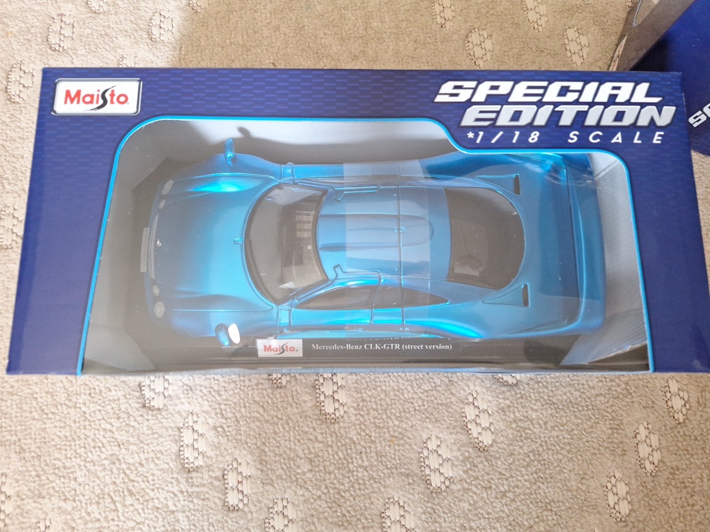Maisto Exclusive Style Mercedes Benz CLK- GTR (Street Version) 1:18 READ DESC!