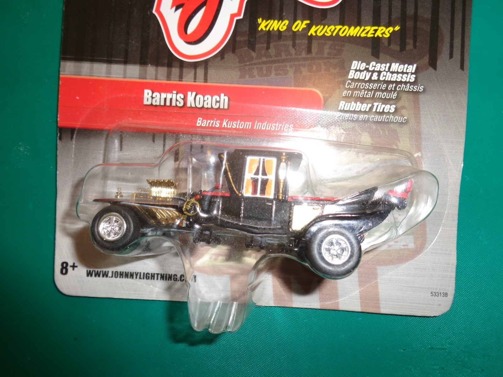 Johnny Lightning 2.0 George Barris King of Kustomizers Barris Koach DieCast 1:64
