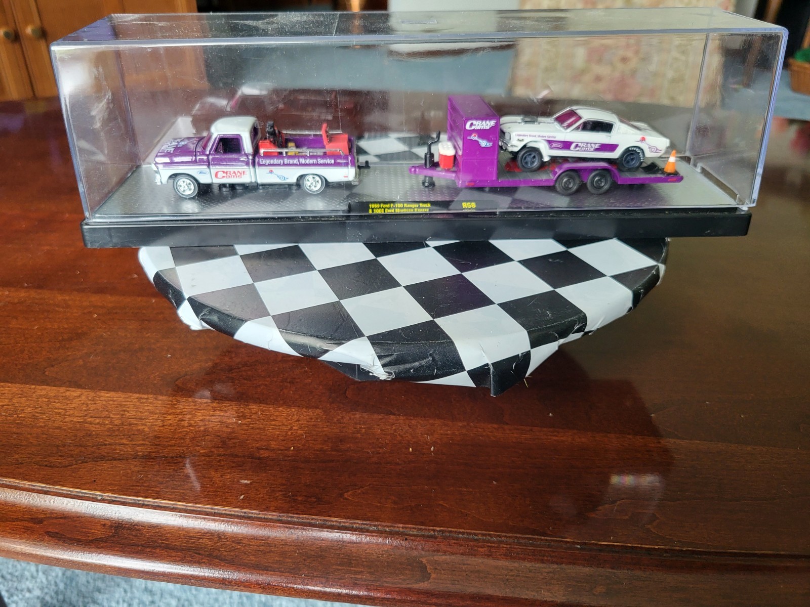 m2 Custom Purple Hornies Flow tech 69 Ford F100 Ranger Truck & 66 Ford Mustang