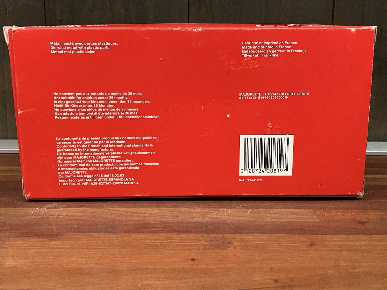 Majorette Club 1/24 Porsche 944 Cabriolet Red #4208 In Original Package
