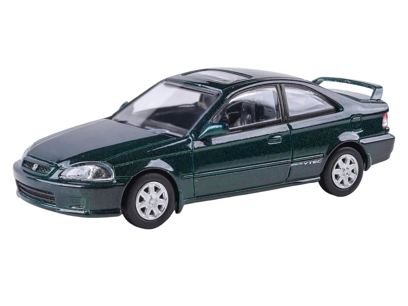 1999 HONDA CIVIC SI EM1 CLOVER GREEN 1/64 DIECAST MODEL CAR BY PARAGON PA-55625