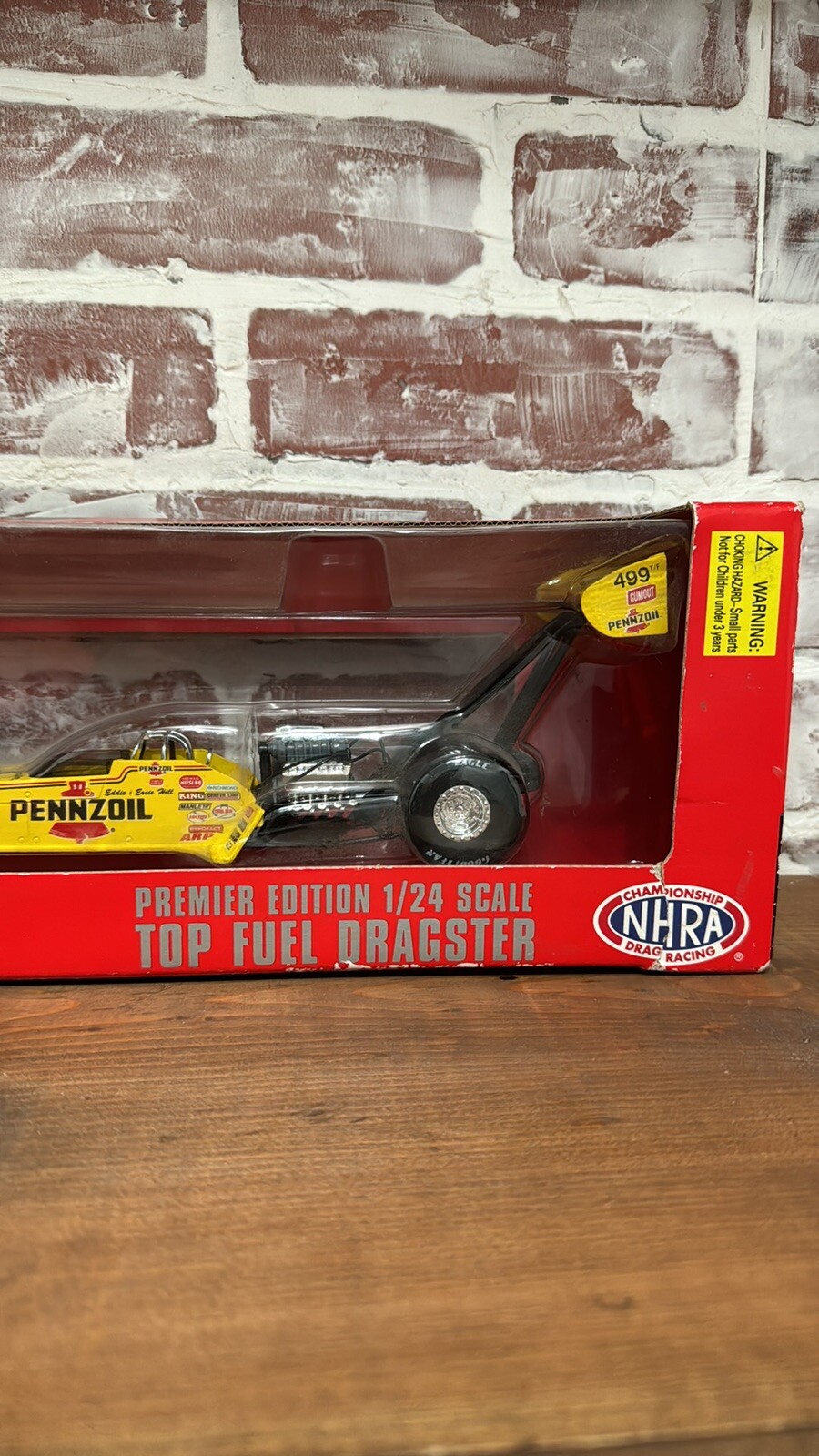 Racing Champions Premier edition 1:24 scale Die cast Top fuel Dragster 1996 Edi