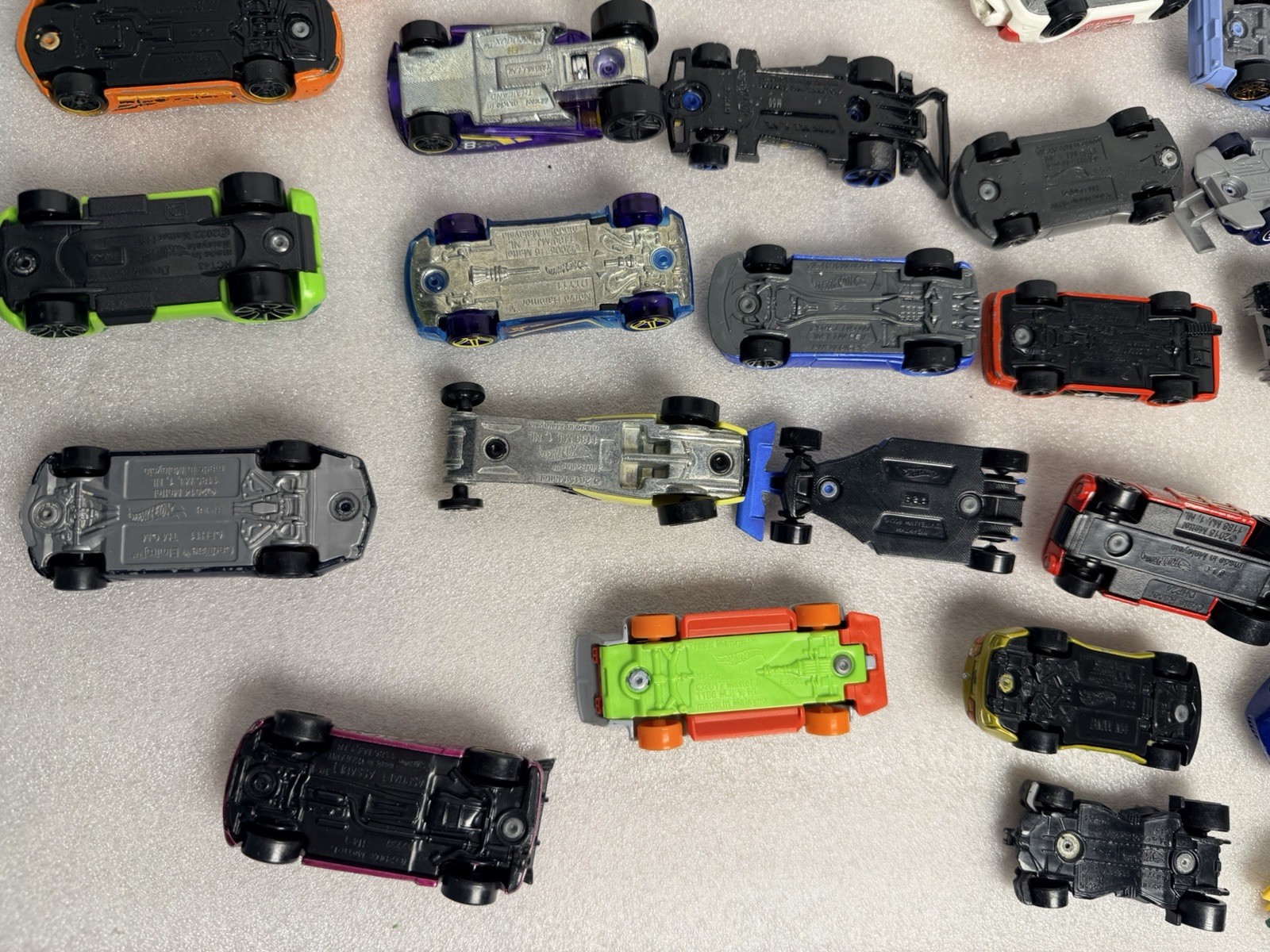 Hot Wheels Diecast Cars, Trucks, Van, Motorcycle Mixed Lot of 49