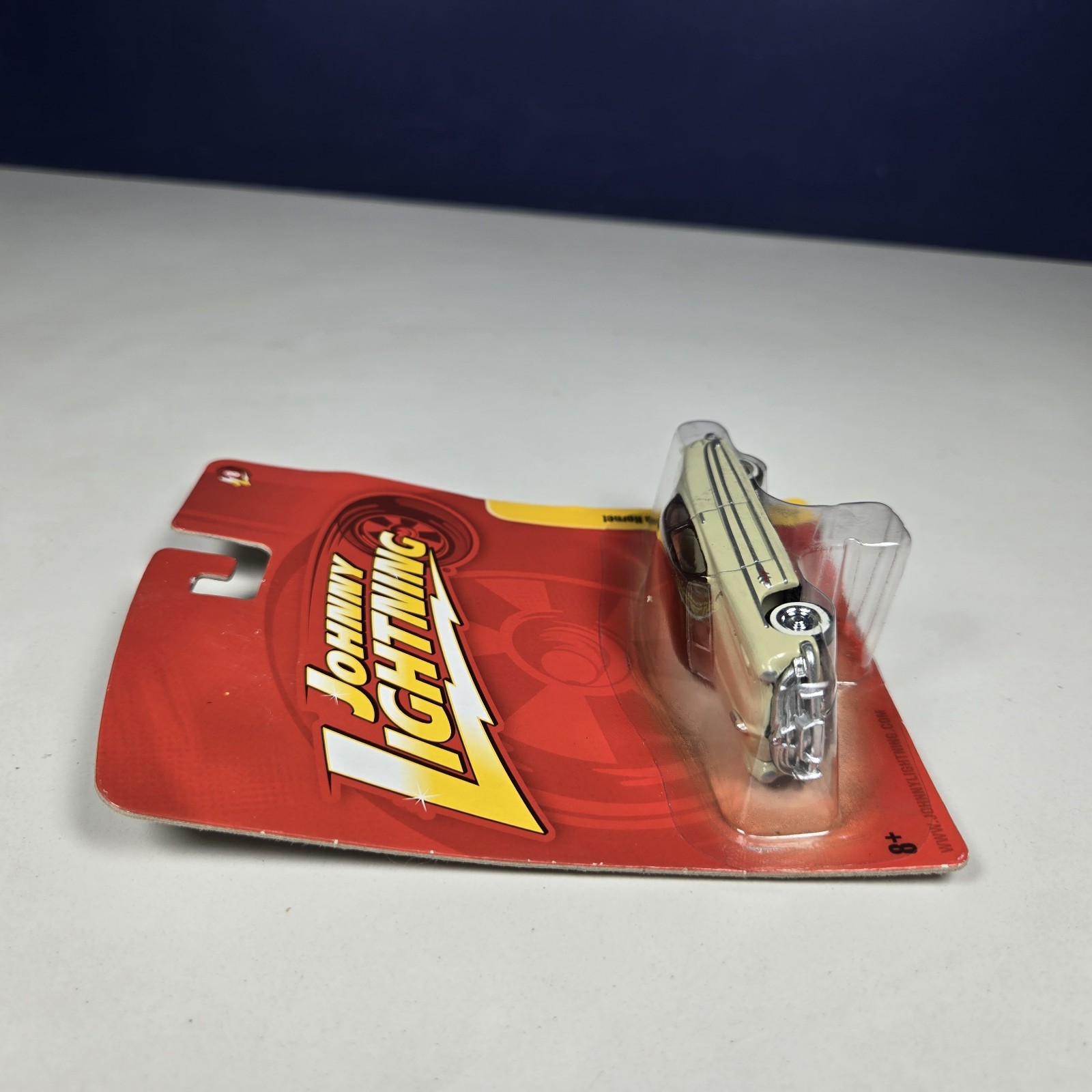Johnny Lightning 1951 Hudson Hornet 1:64 scale Diecast on Short Card