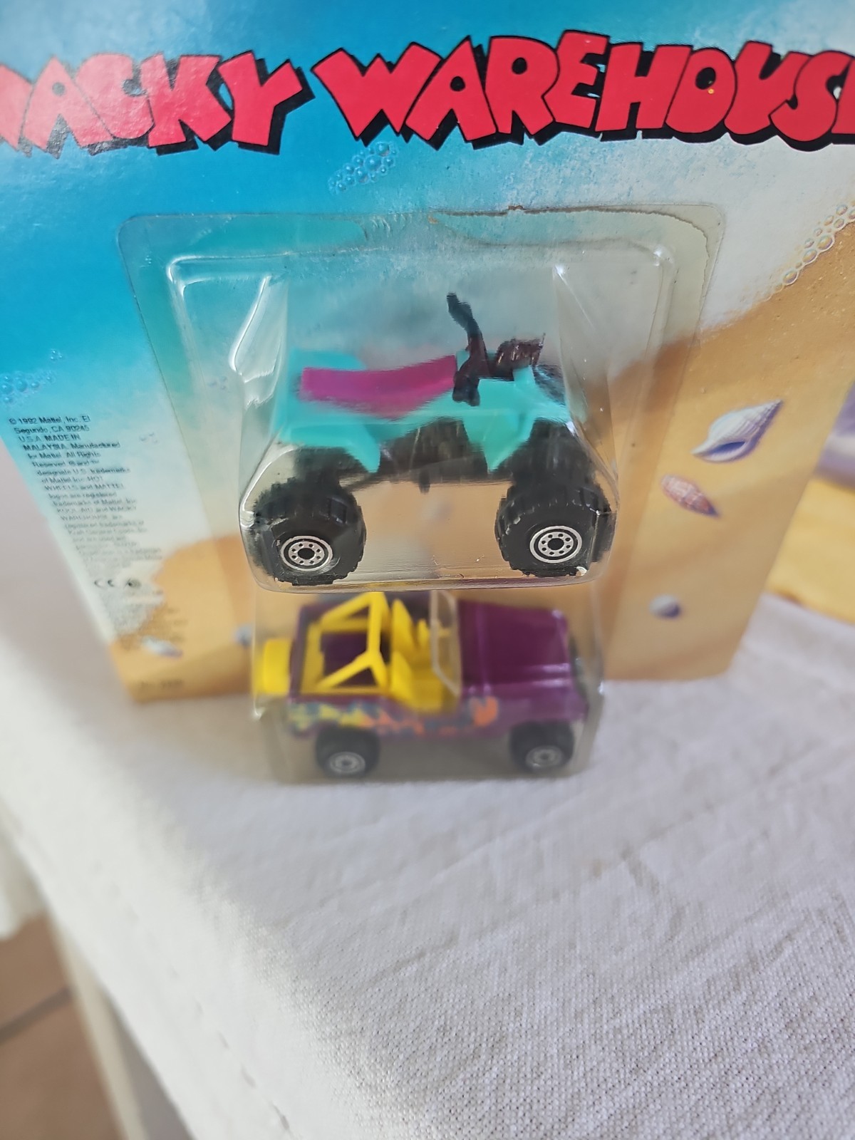 vintage 1992 Hot Wheels Kool-Aid Wacky Warehouse Limited Edition 2-Pack