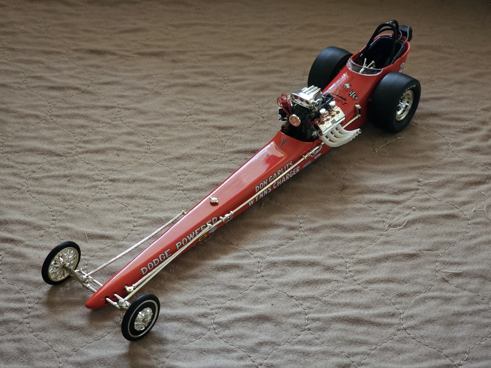 1320 The Fuelers 1:24 Swamp Rat X Don Garlits 1966 Dodge Top Fuel Dragster