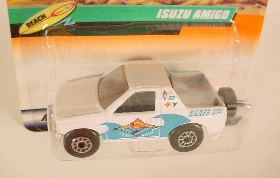 MATCHBOX # 54 WHITE ISUZU AMIGO MB52-E9