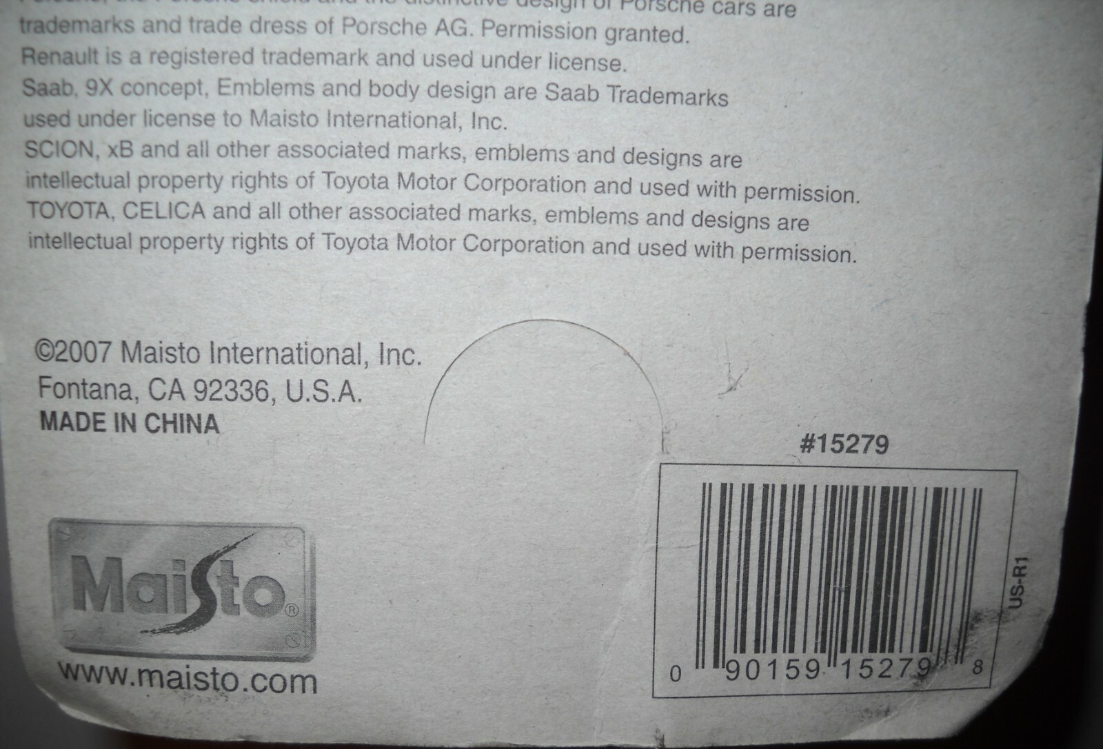 Maisto Die Cast Vehicle Set of 5 #15279 New Sealed