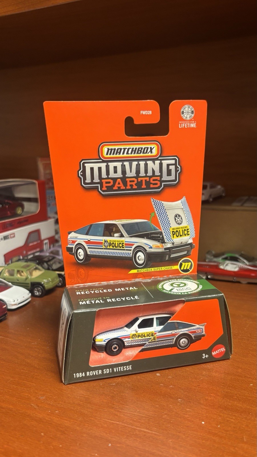 2026 Matchbox Moving Parts Super Chase 1984 Rover SD1 Vitesse Fast Ship