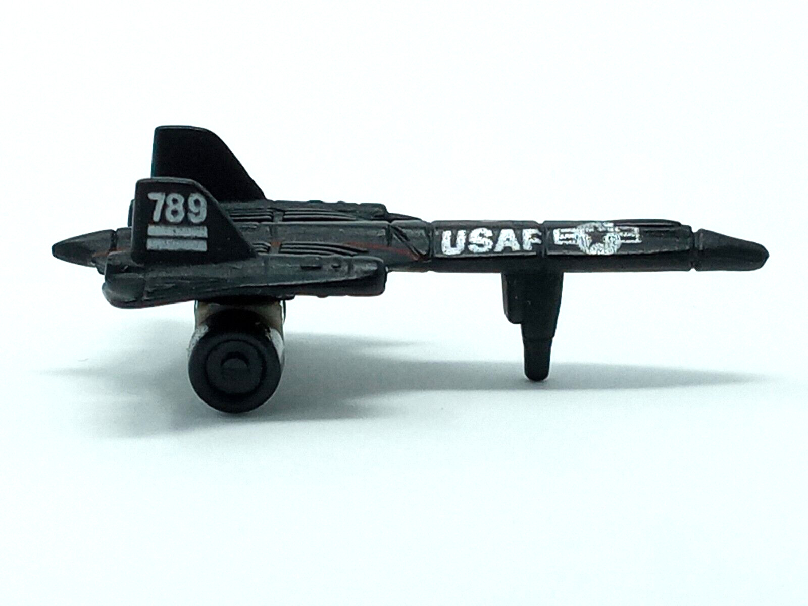 Micro Machines Funrise 1988 mini USAF Lockheed Martin SR-71 Blackbird “789” #2