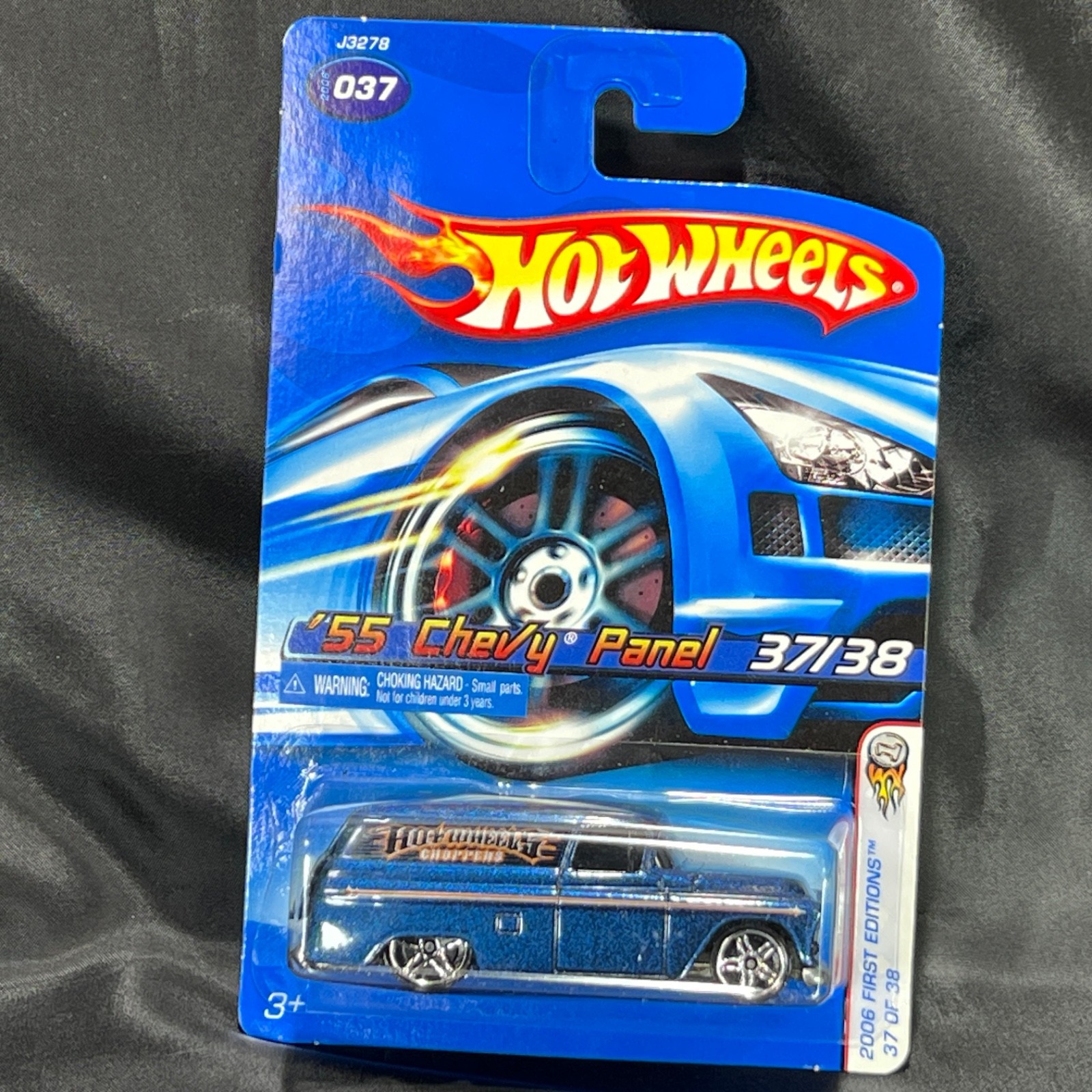Hot Wheels 2006 First Editions ’55 Chevy Panel Truck HW Choppers Diecast #37/38