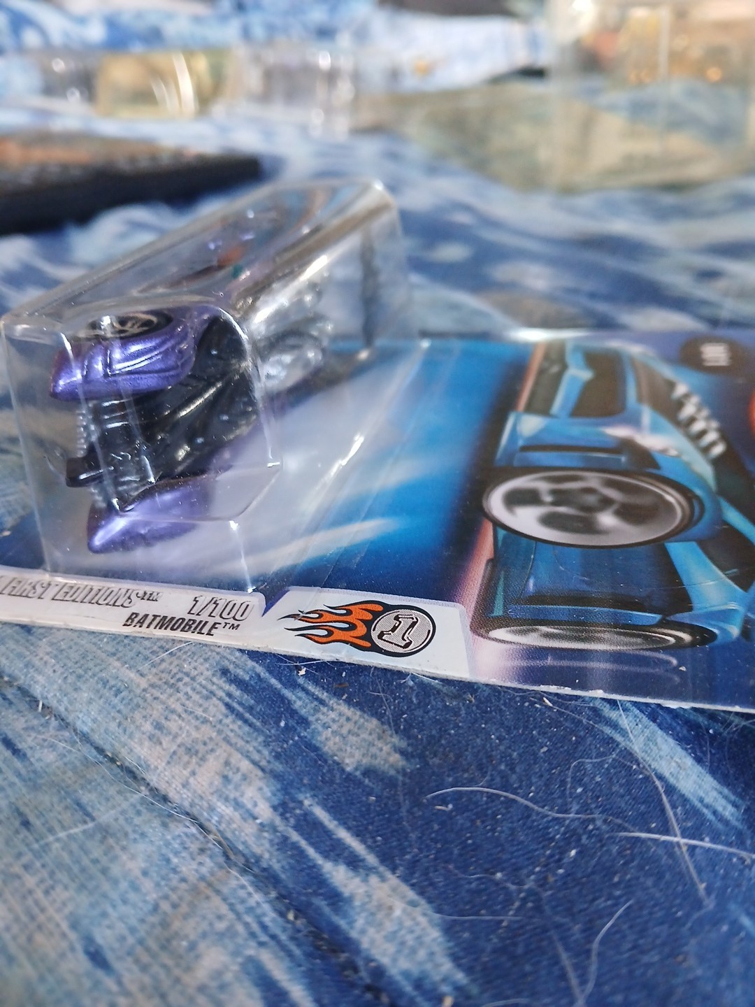 HOT WHEELS 2004 First Editions 1/100 Purple With GREY BASE. VHTF