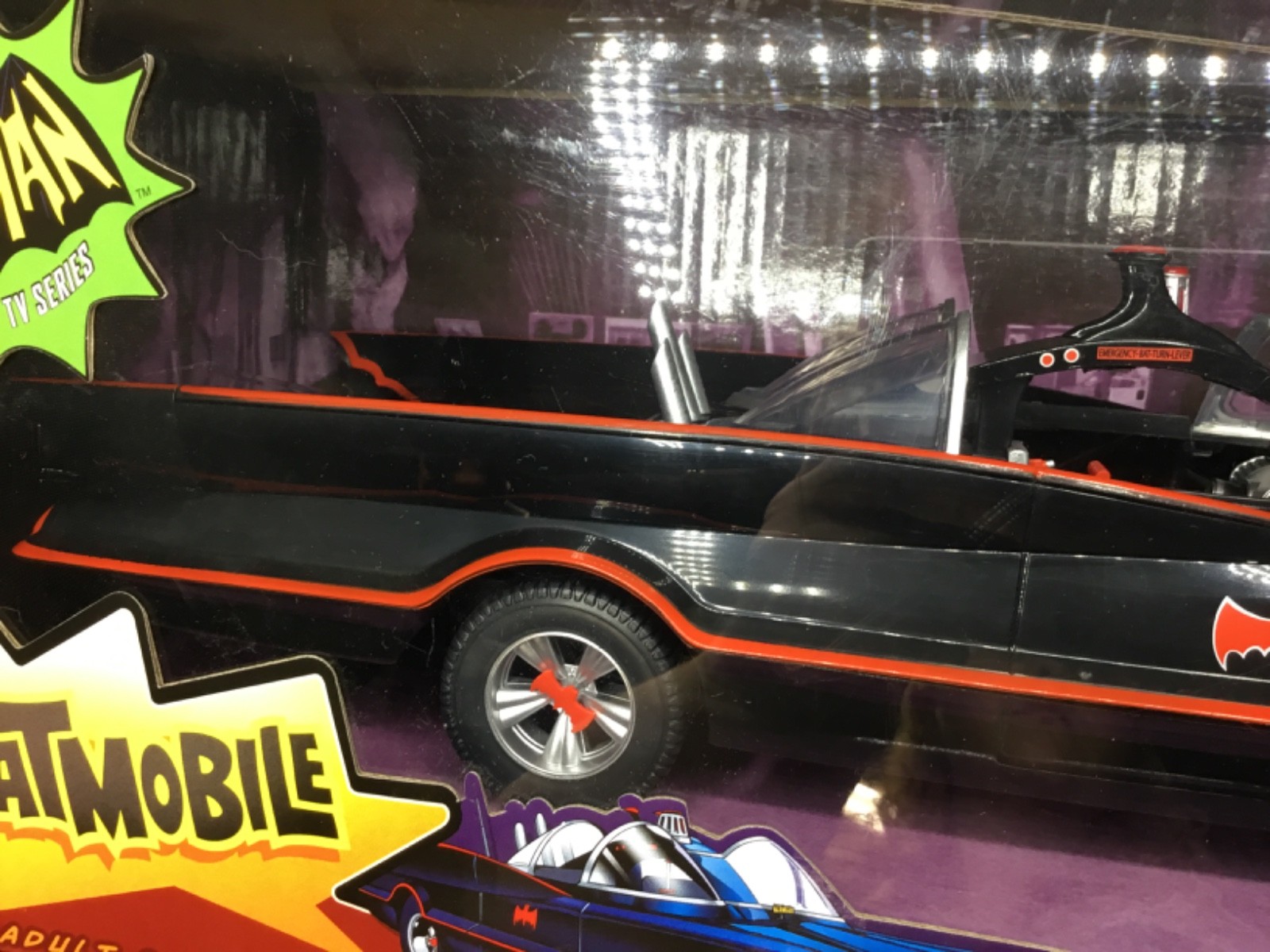 Batman Classic TV Series 1966 Batmobile 17in Die-Cast Model Car [Mattel 2013]