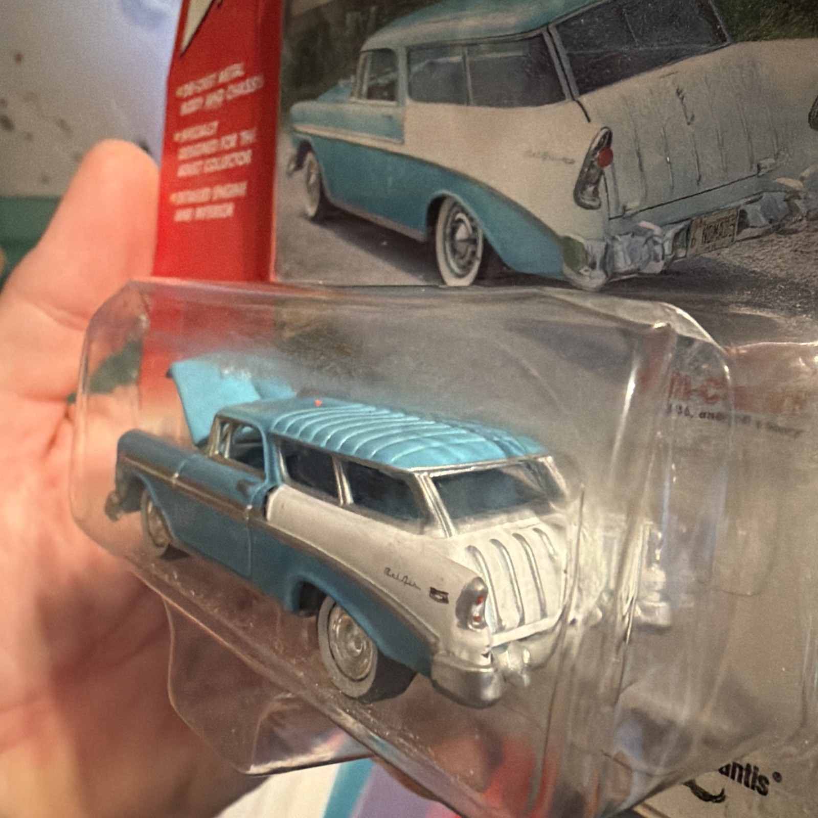 🌟1956 Chevy Nomad Bel Air🌟Tri-Chevy Edition 1/64🔥Diecast🇺🇸American Classic