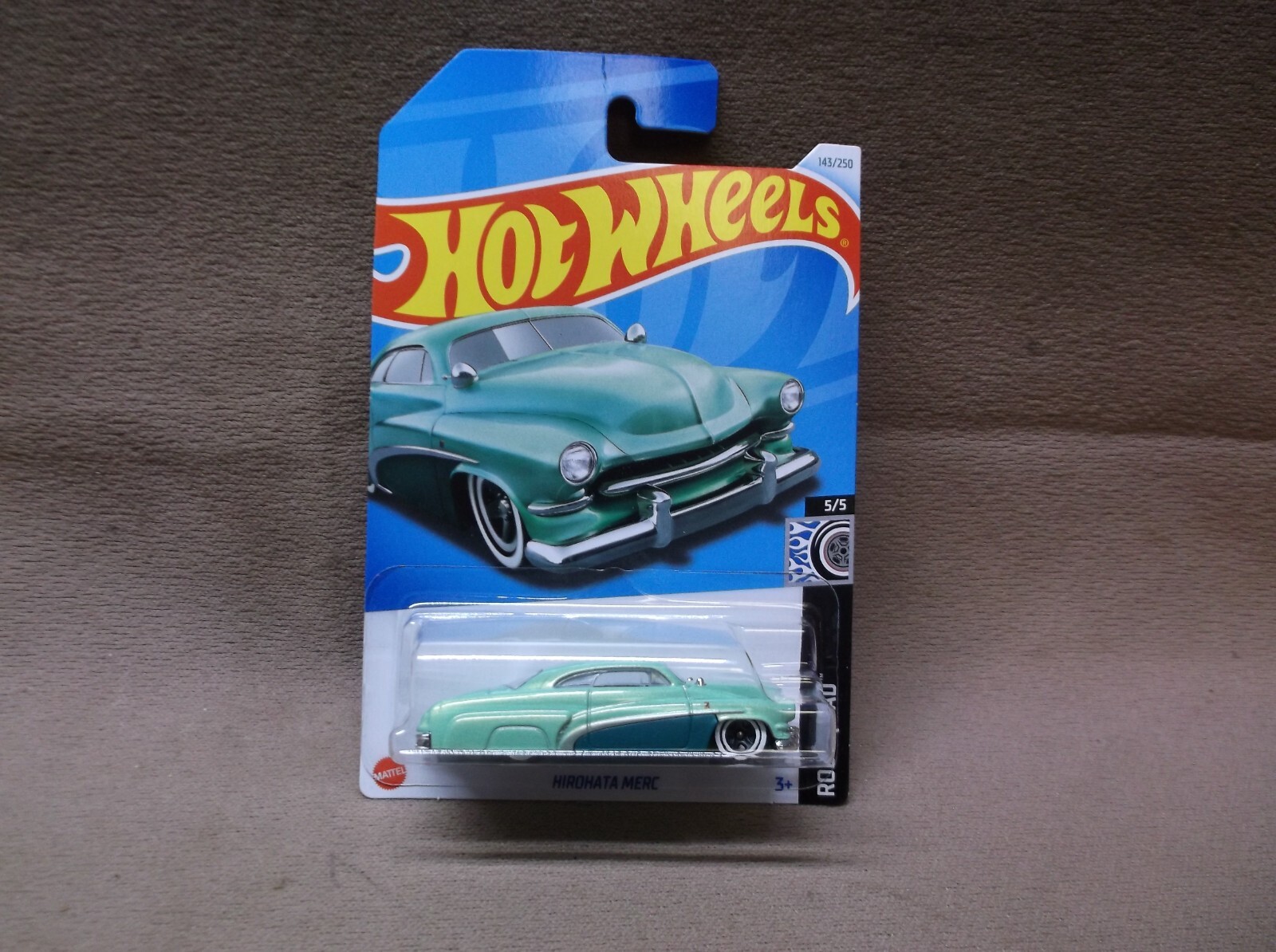 HOT WHEELS 2024 #143 LIGHT GREEN HIROHATA MERC BARRIS CUSTOM 1951 51 MERCURY