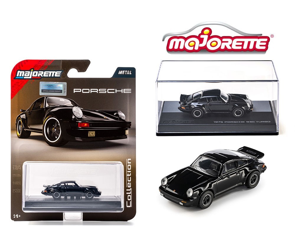 MAJORETTE COLLECTION – BLACK – 1975 PORSCHE 930 TURBO