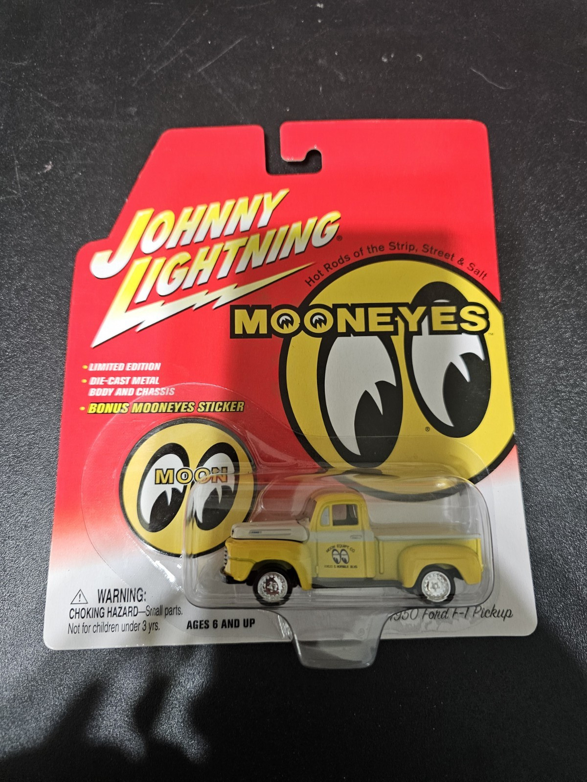 2002 Lot 6 Johnny Lightning MoonEyes Willys Dragster Fury Hi-Boy Shelby F-100