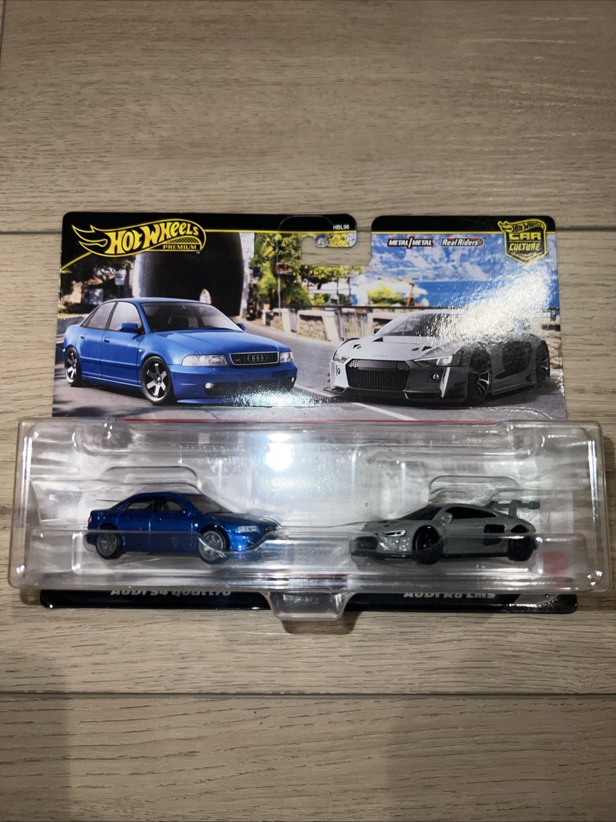 2024 Hot Wheels Premium Car Culture Twin 2 Pack Audi S4 Quattro & Audi R8 LMS