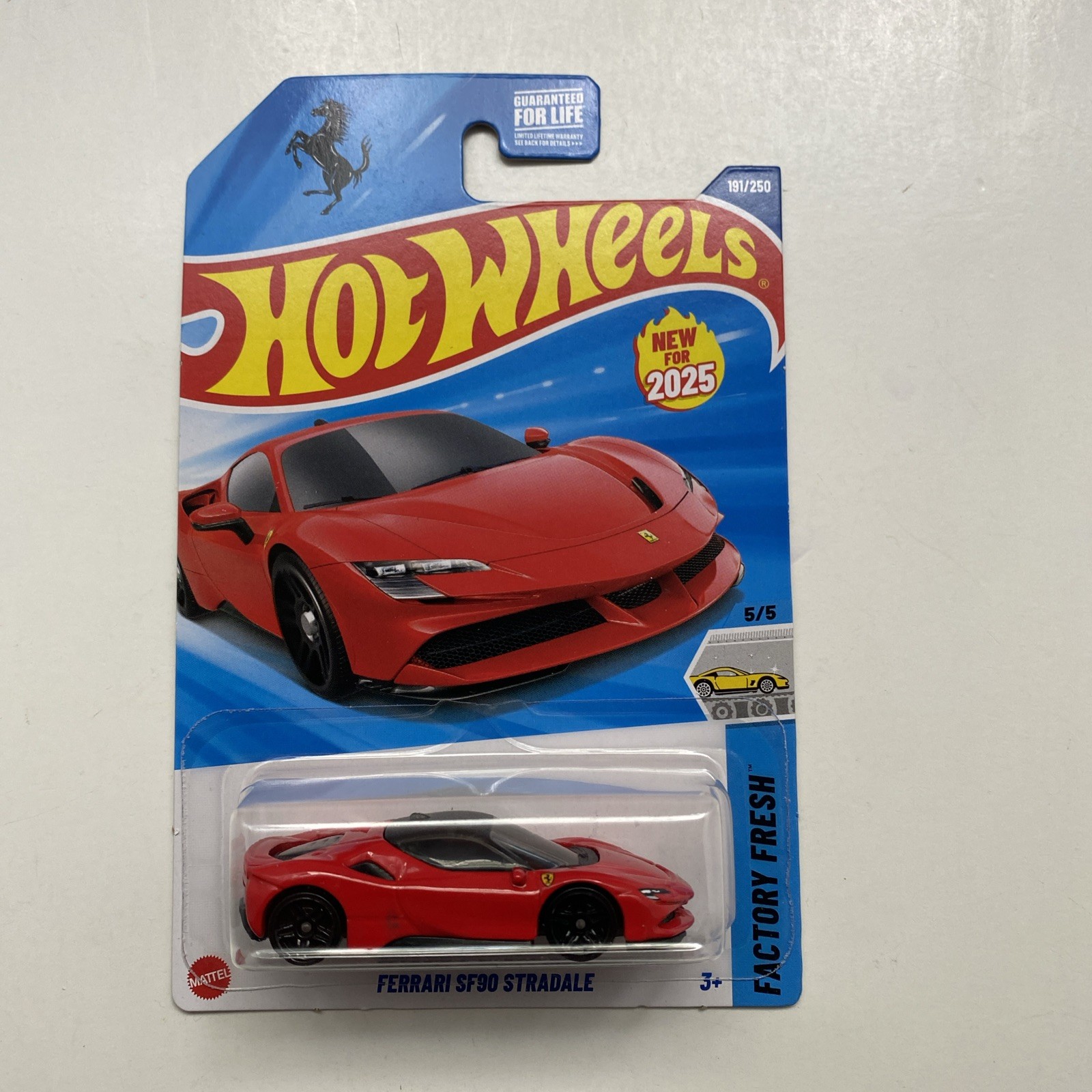 Hot Wheels Ferrari Lot Of 10 Different Cars F40 365 Gtb4 Sf90 12Cilindri New