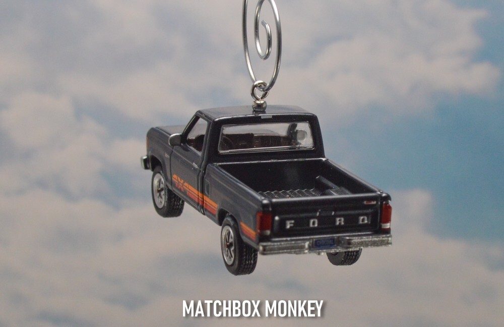 1985 Ford Ranger XL Pickup Truck Custom Christmas Tree Ornament 4X4 RARE Adorno