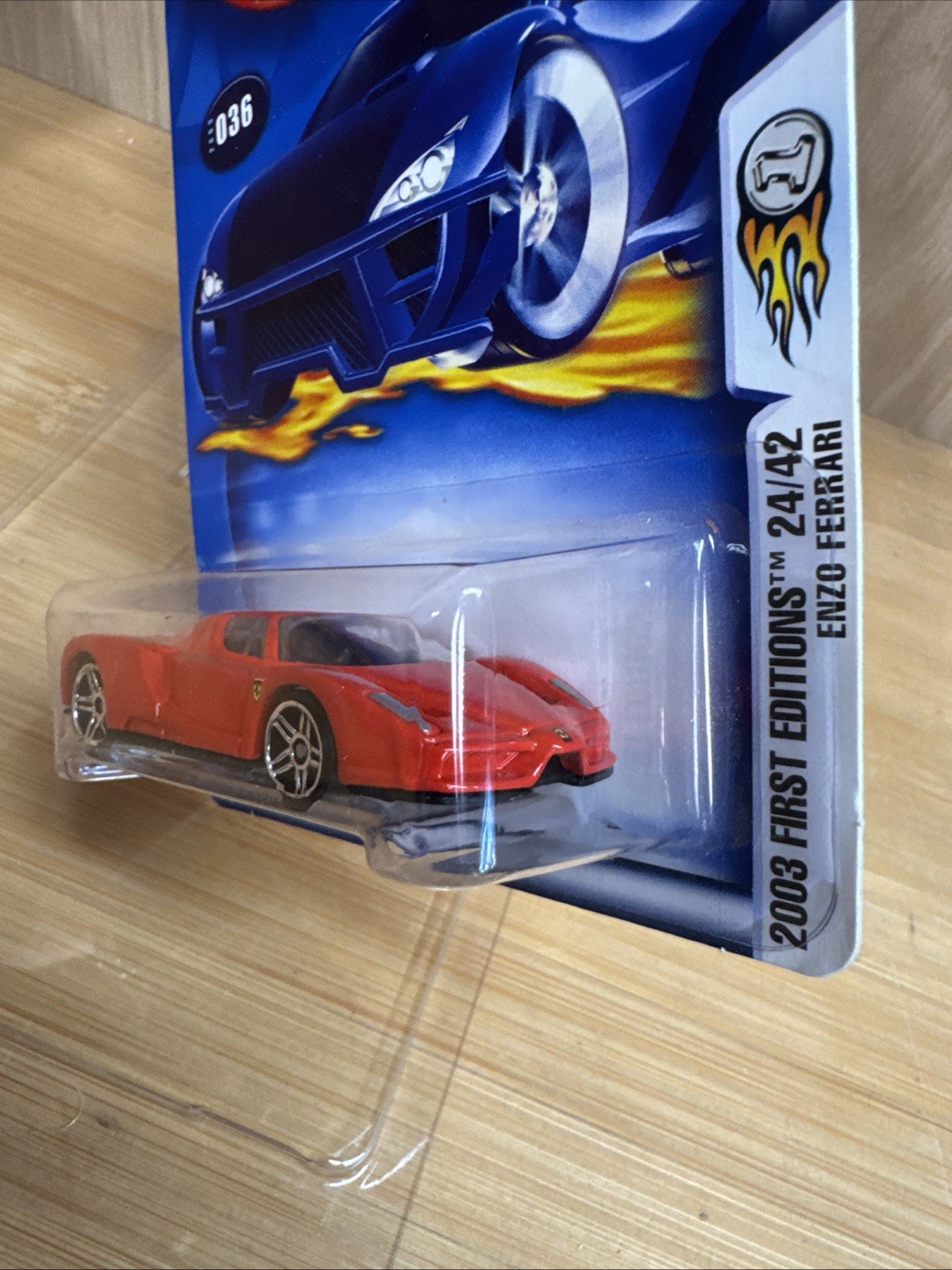 2003 Hot Wheels First Editions 24/42 Red Enzo Ferrari #36 35yr