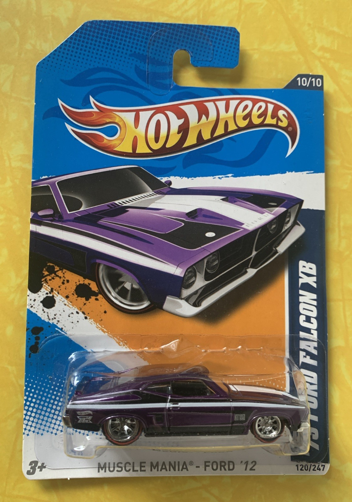 2012 Hot Wheels Super Treasure Hunt ’73 Ford Falcon XB w/ Protector