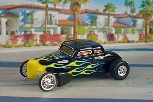 George Barris 1934 Ford Lakes Coupe Flathead V8 Speedster 1/64 Scale Ltd Edit P