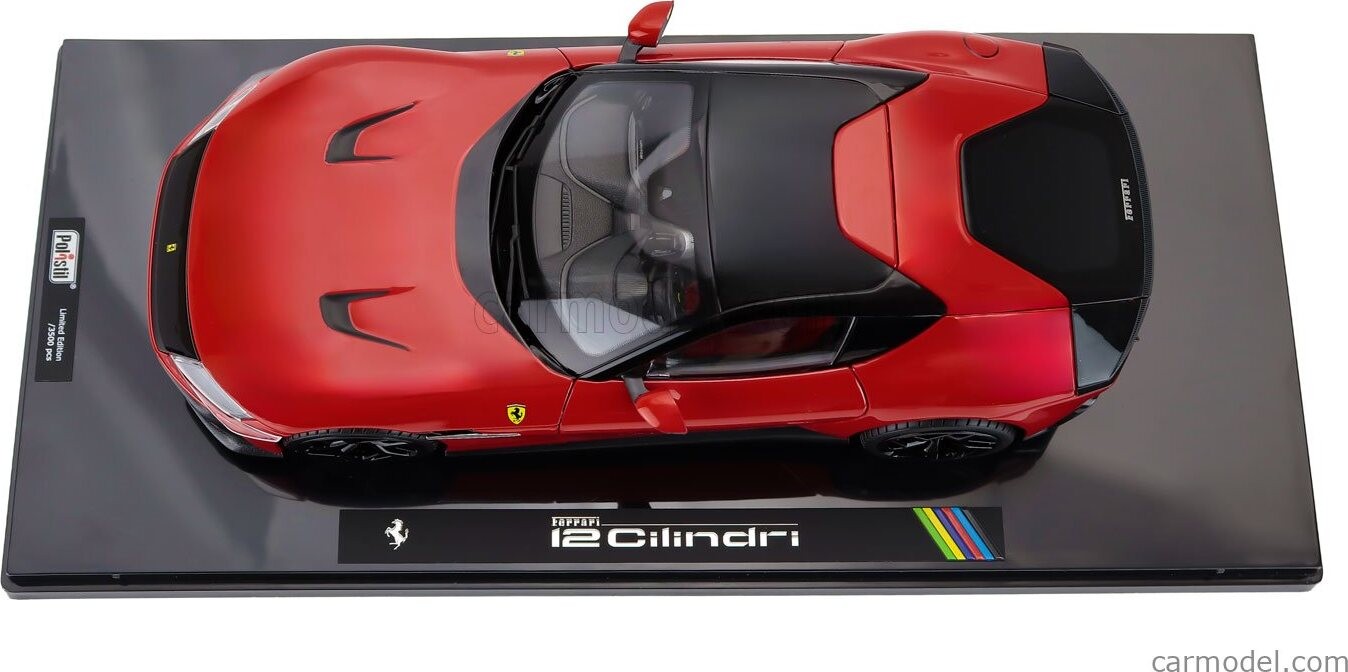 2024 Ferrari 12Cilindri Ferrari Red High Fidelity in 1:18 scale by POLISTIL