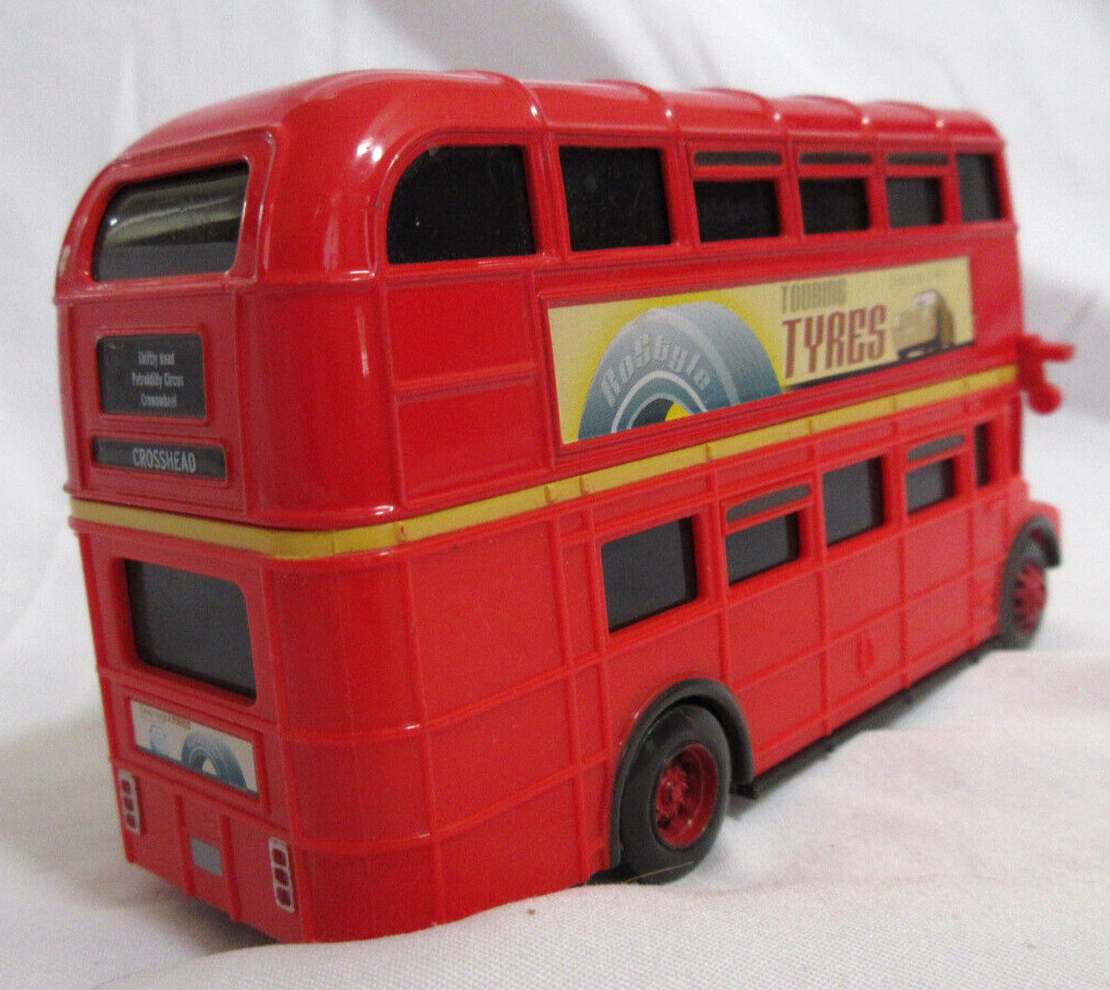 Disney Pixar Cars Fly the United Kingdom #1951AZ Double Decker Trafalgear 91 EUC