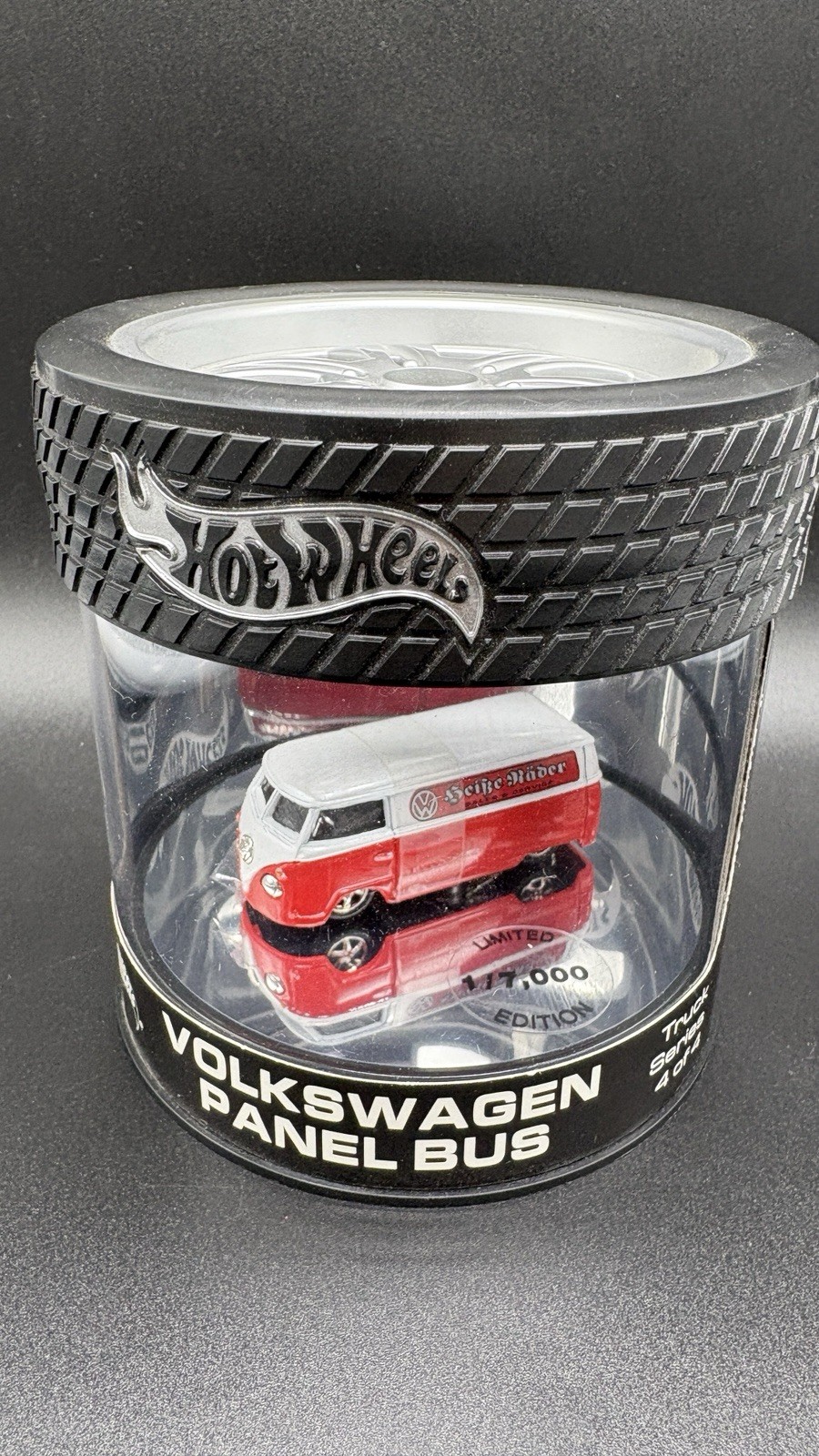 Hot Wheels Oil Can Volkswagen Panel Bus Truck Series 4 of 4 Red
