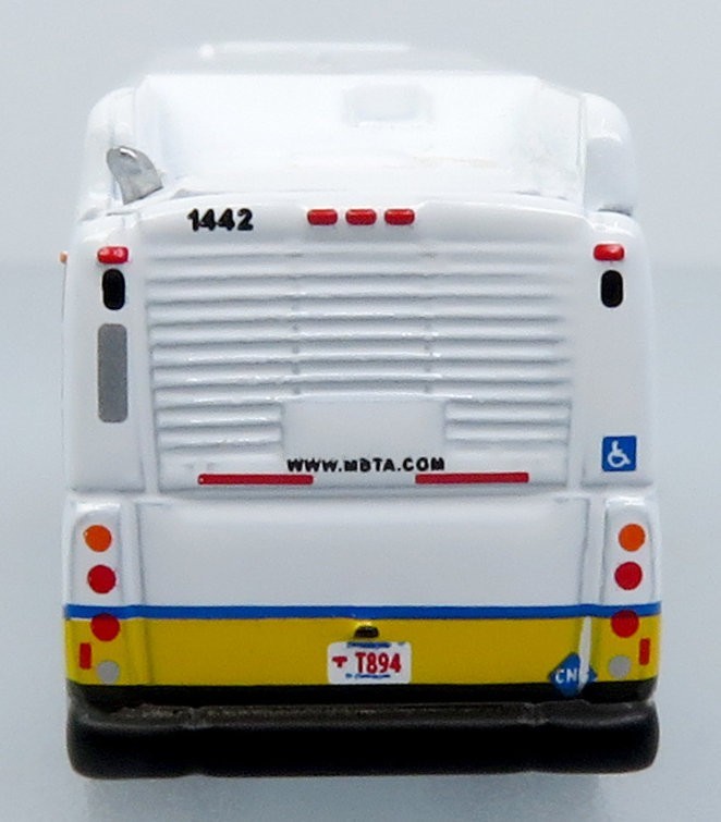 NFI Xcelsior XN40 Transit Bus: Yellow Stripe 1:160 (N Scale)