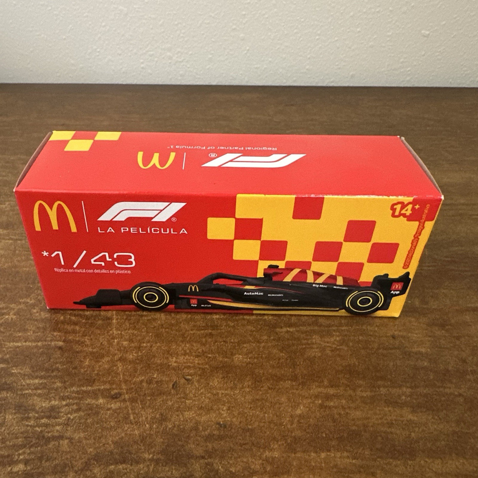 2025 F1 McDonald’s Set: F1 Formula 1 McDonald’s New in Box Scale 1:43