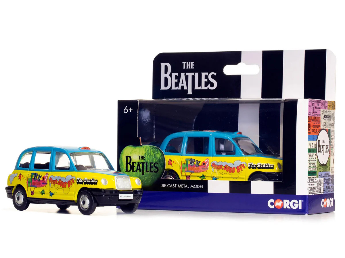 The Beatles London Taxi RHD (Right Hand Drive) “Hello Goodbye” Blue and Yellow