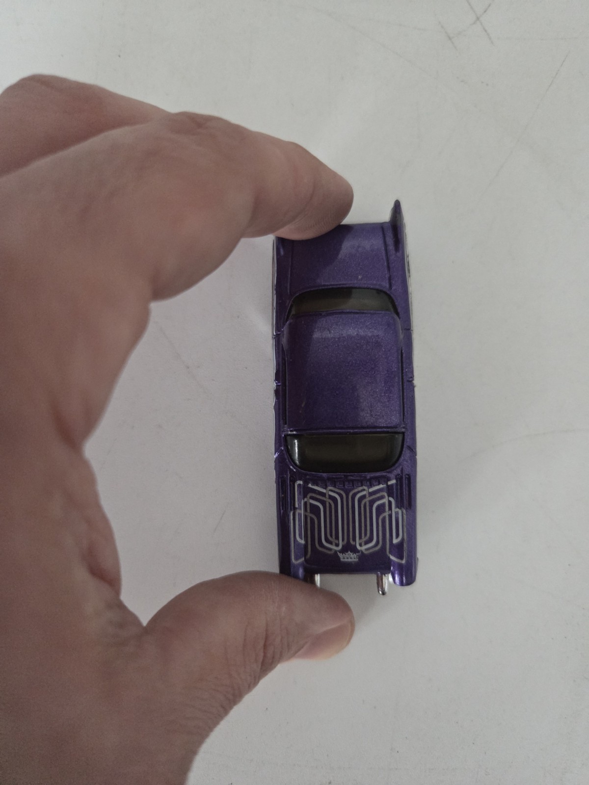 Hot Wheels 2003 Pride Rides 3/10 1957 Cadillac Eldorado Purple Car
