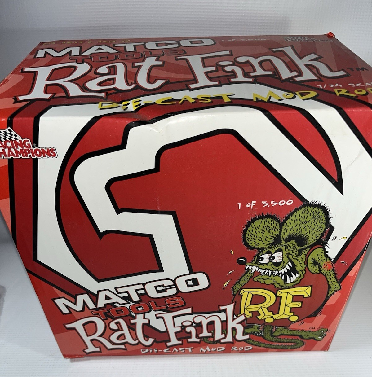 1/24 RACING CHAMPIONS 2000 Ed Roth RAT FINK ‘32 Ford Mod Rod MATCO Tools