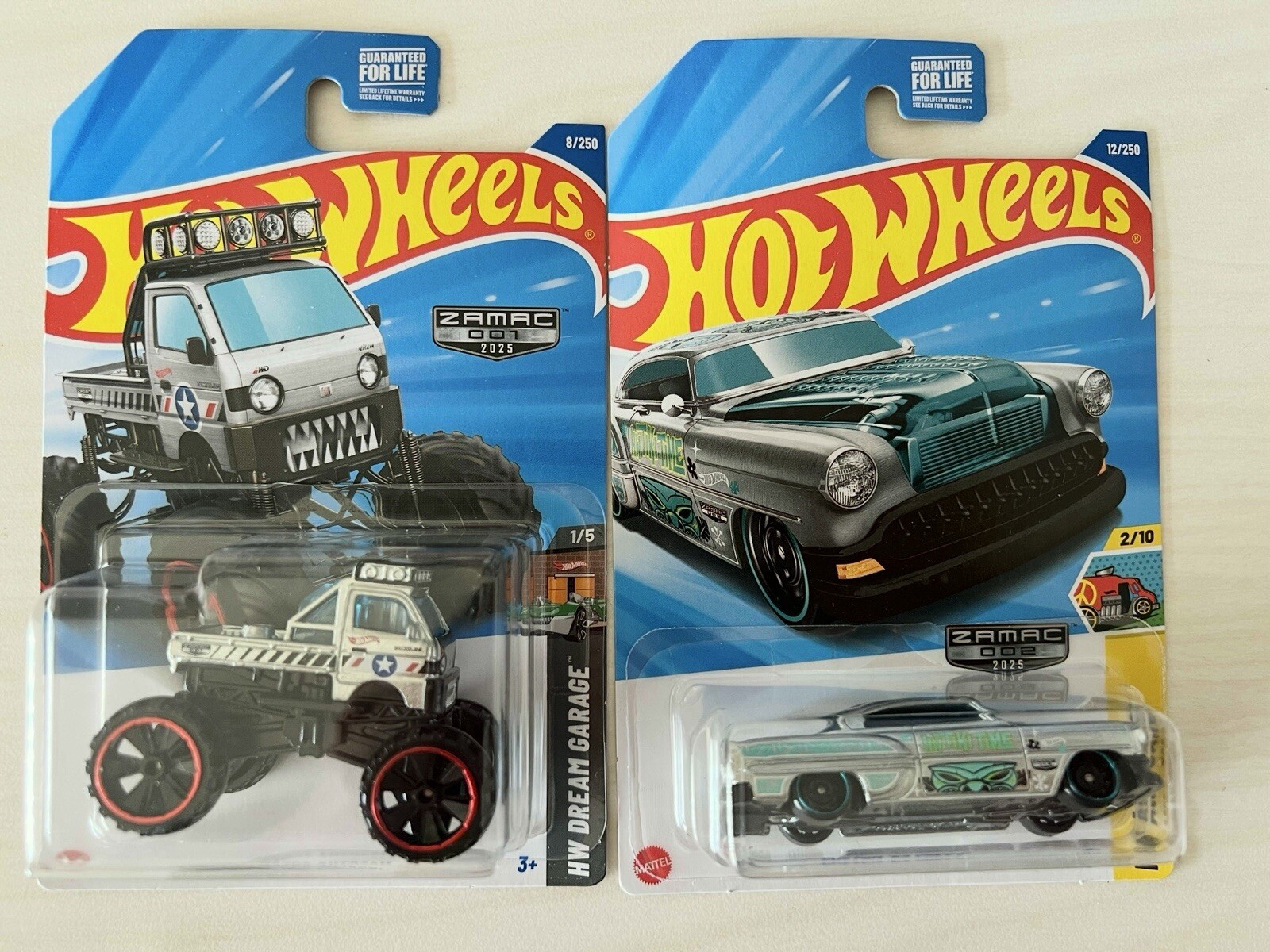 2025 Hot Wheels Zamac Custom ‘53 Chevy & Mazda Autozam Walmart Exclusive