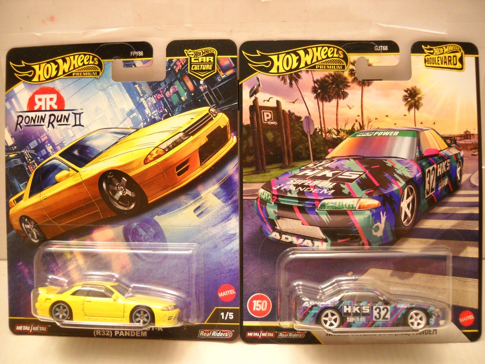 Hot Wheels Car Culture Ronin Run II Boulevard Nissan Skyline GT-R Pandem HKS Lot