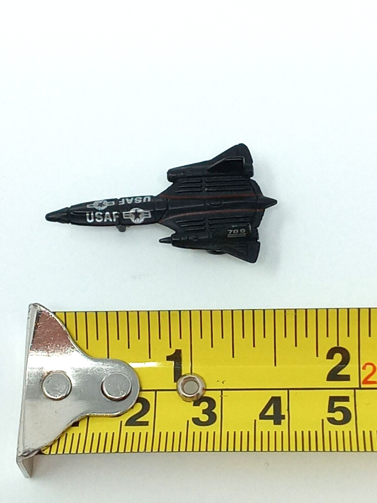 Micro Machines Funrise 1988 mini USAF Lockheed Martin SR-71 Blackbird “789” #2