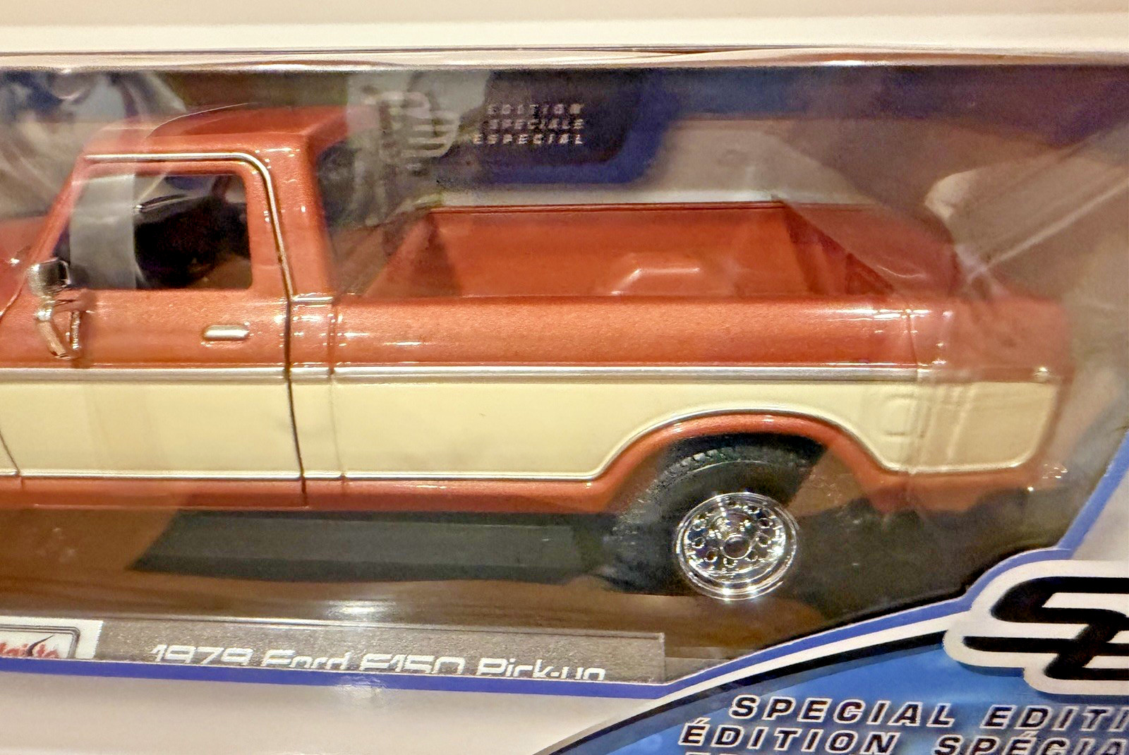 1979 FORD F-150 RANGER PICKUP BROWN & CREAM 1/18 DIECAST MODEL MAISTO Costco