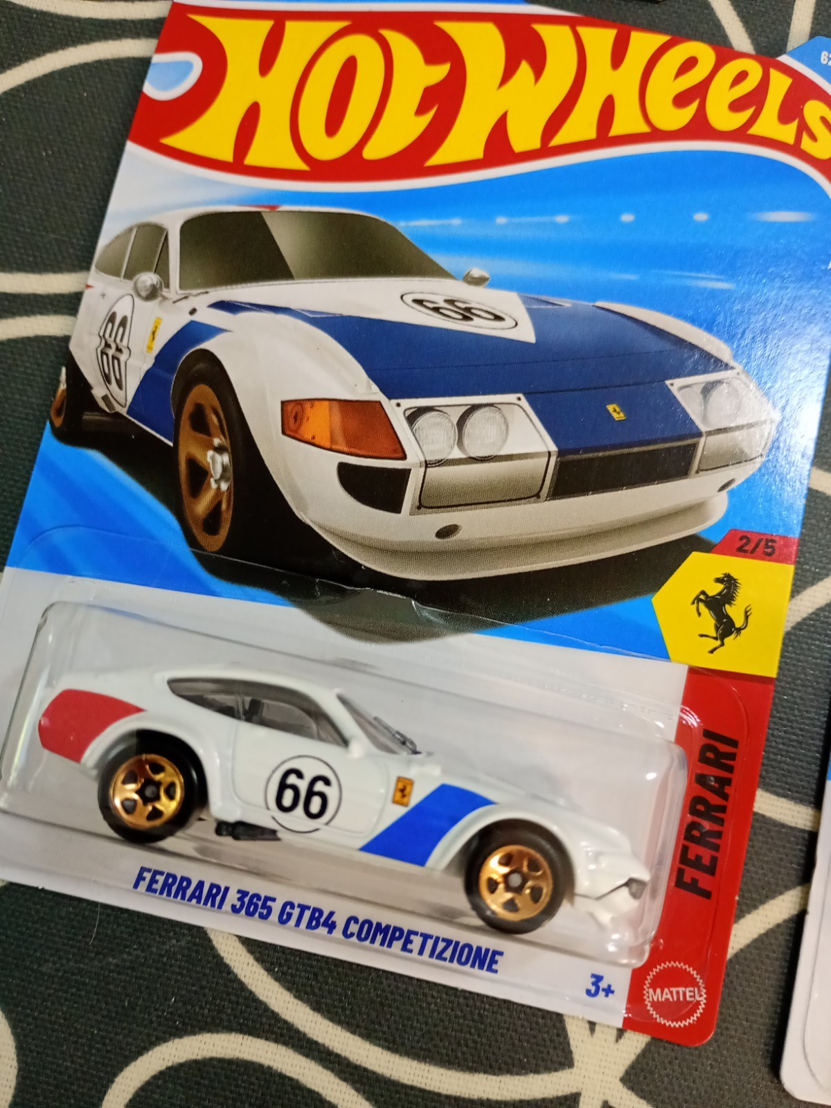 Mattel Hot Wheels Ferrari Collection SF90 365 F40 12Cilindri Time Shifter 5 CARS