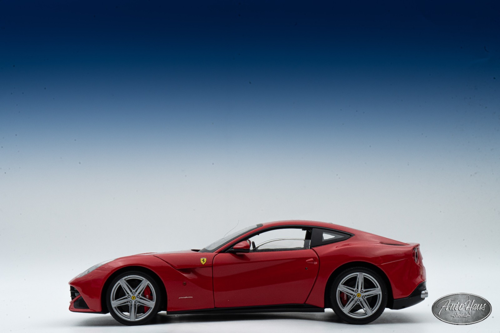 1/18 Hot Wheels Elite Ferrari F12 Berlinetta Rosso Corsa Red As Is